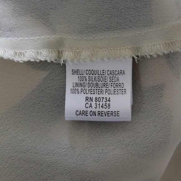 BCBGMaxaria Silk COCOA empire waist Midi dress size 2 XS - Picture 5 of 6